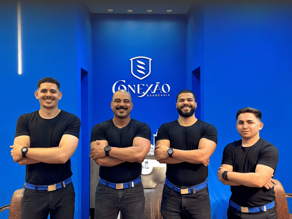Equipe da Conexão Barbearia