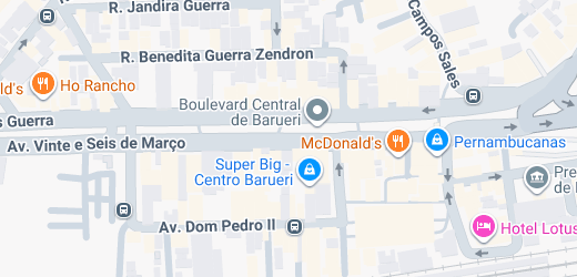 Mapa unidade Mercado Lopes